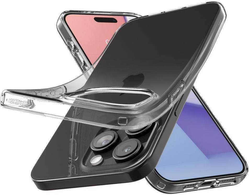 Dėklas SPIGEN LIQUID CRYSTAL IPHONE 15 PRO MAX CLEAR