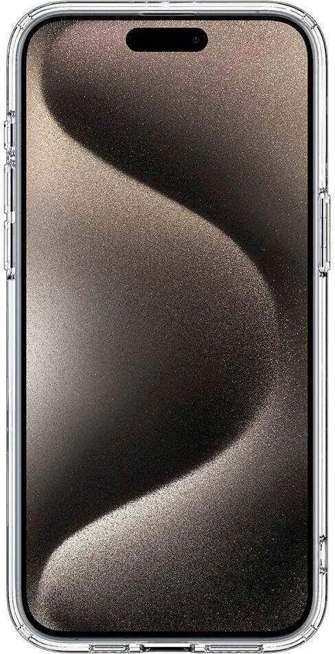 Spigen Ultra Hybrid Zero One (MagFit) dėklas skirtas Apple iPhone 15 Pro Max, spalva - Zero One Natural Titanium
