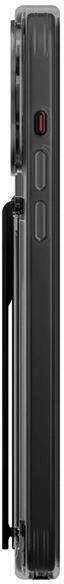 UNIQ Heldro Mount dėklas su stovu Apple iPhone 15 Pro Max 6.7" dūmų dūmų
