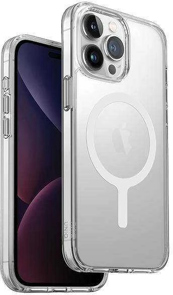 UNIQ dėklas LifePro Xtreme Apple iPhone 15 Pro Max 6.7" Magclick Charging, matinis, skaidrus
