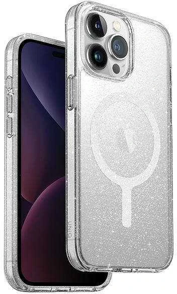 UNIQ dėklas LifePro Xtreme Apple iPhone 15 Pro Max 6.7" Magclick Charging blizgučiais liucentas