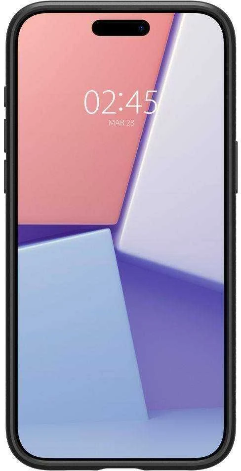 Dėklas SPIGEN LIQUID AIR IPHONE 15 PRO Juodas