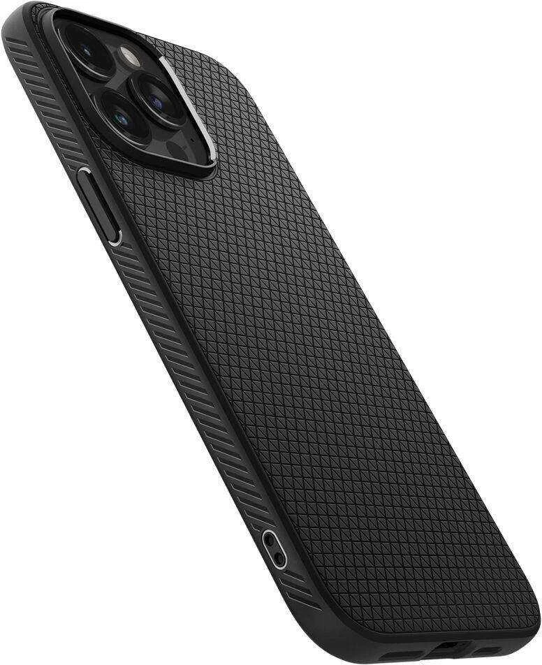 Dėklas SPIGEN LIQUID AIR IPHONE 15 PRO Juodas