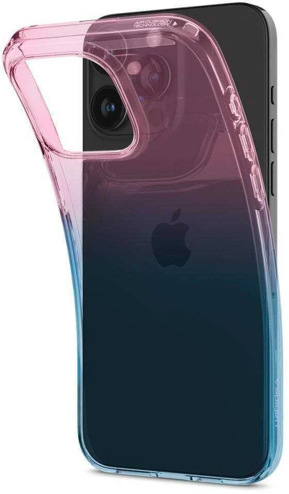 Dėklas SPIGEN LIQUID CRYSTAL IPHONE 15 PRO GRADATION Rožinis