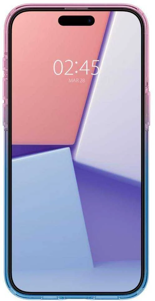 Dėklas SPIGEN LIQUID CRYSTAL IPHONE 15 PRO GRADATION Rožinis