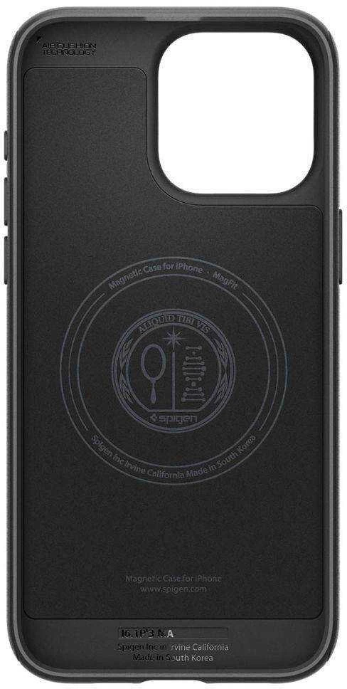 Spigen Mag Armor (MagFit) dėklas skirtas Apple iPhone 15 Pro, spalva - Matte Black