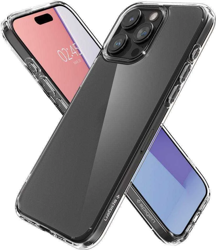 Spigen Ultra Hybrid Matte dėklas skirtas Apple iPhone 15 Pro, spalva - Frost Clear