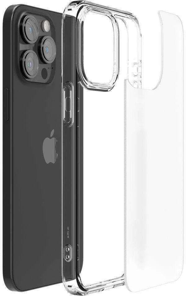Spigen Ultra Hybrid Matte dėklas skirtas Apple iPhone 15 Pro, spalva - Frost Clear