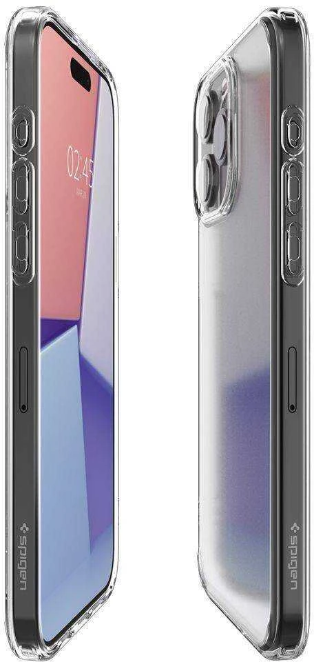 Spigen Ultra Hybrid Matte dėklas skirtas Apple iPhone 15 Pro, spalva - Frost Clear