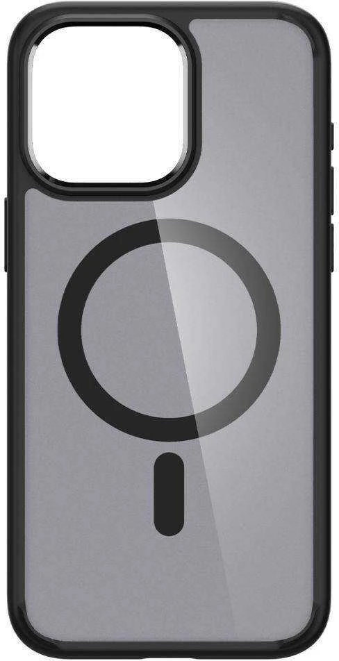 Spigen Ultra Hybrid (MagFit) dėklas skirtas Apple iPhone 15 Pro, spalva - Frost Black
