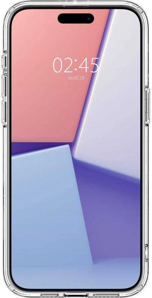 Spigen Ultra Hybrid (MagFit) dėklas skirtas Apple iPhone 15 Pro, Baltos spalvos