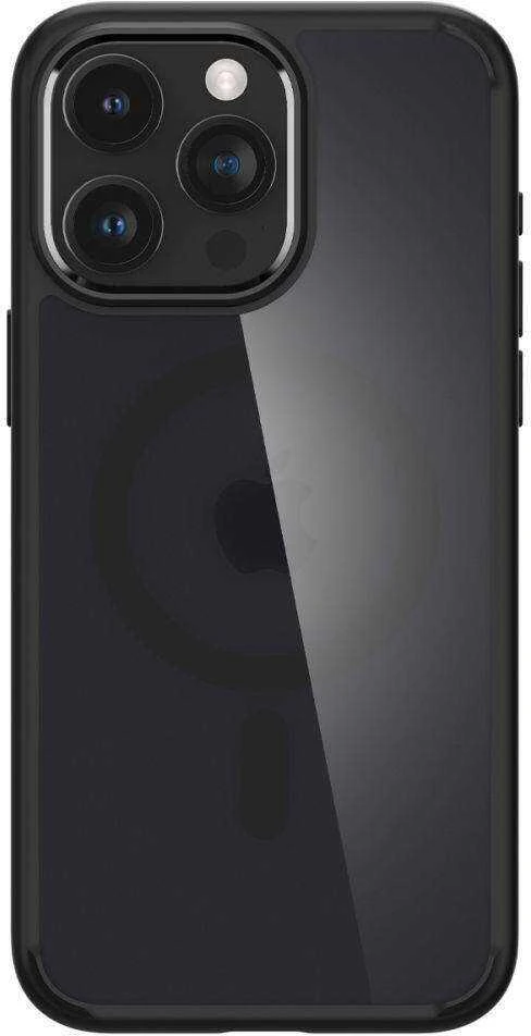 Spigen Ultra Hybrid (MagFit) dėklas skirtas Apple iPhone 15 Pro, spalva - Frost Black