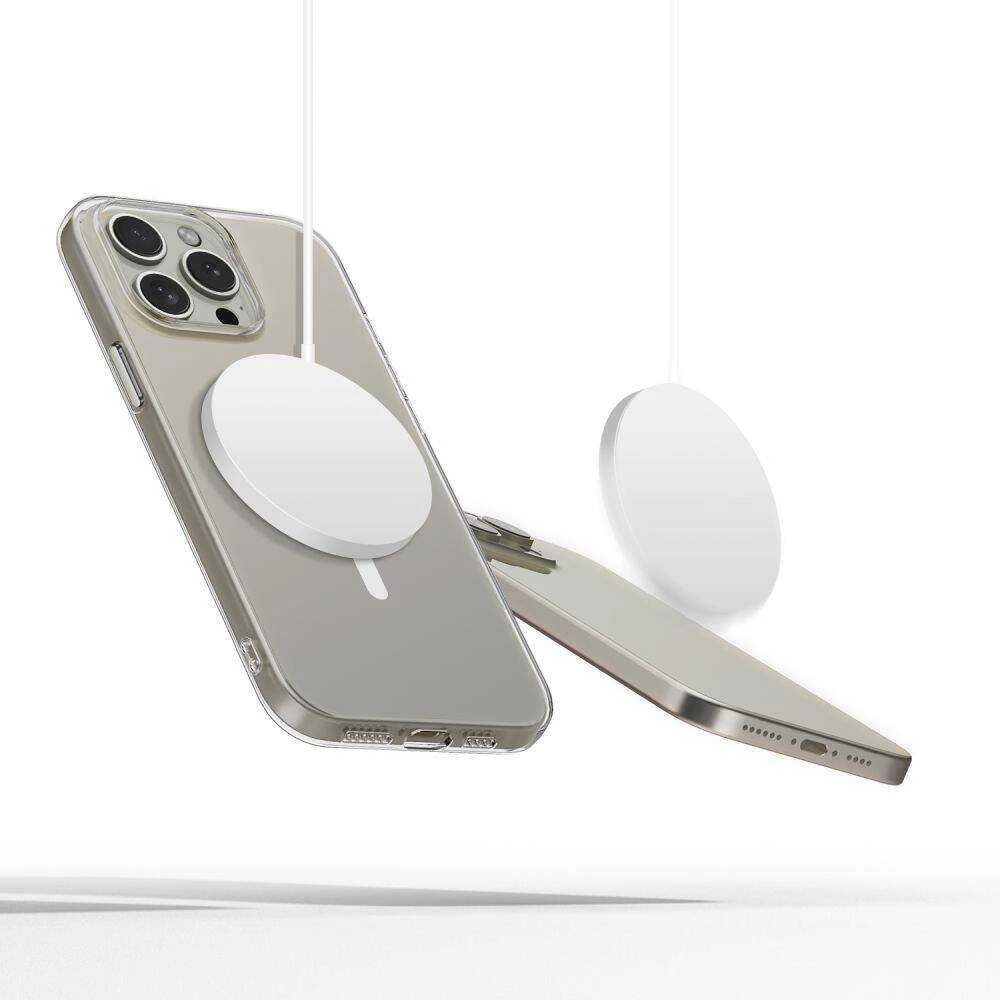 Apple iPhone 15 Pro Tech-Protect FlexAir MagSafe Clear dėklas telefonui skaidrus