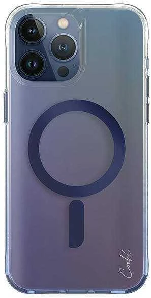 UNIQ dėklas Coehl Dazze Apple iPhone 15 Pro 6.1″ Magnetic Charging mėlynas/azure mėlynas