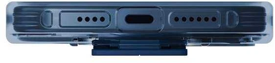 UNIQ Heldro Mount dėklas with Stand Apple iPhone 15 Pro 6.1″ mėlynas ultamarine deep mėlynas