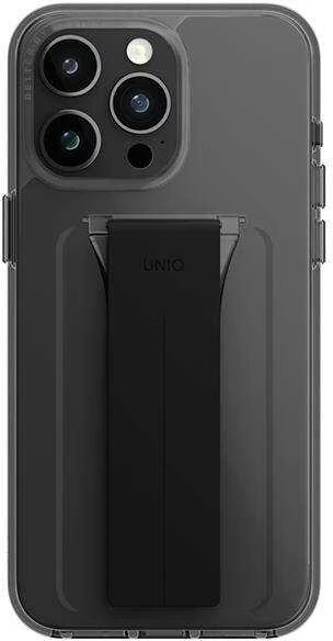 UNIQ Heldro Mount dėklas su stovu Apple iPhone 15 Pro 6.1" dūmų, dūmų