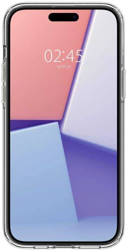 Dėklas SPIGEN LIQUID CRYSTAL IPHONE 15 CLEAR