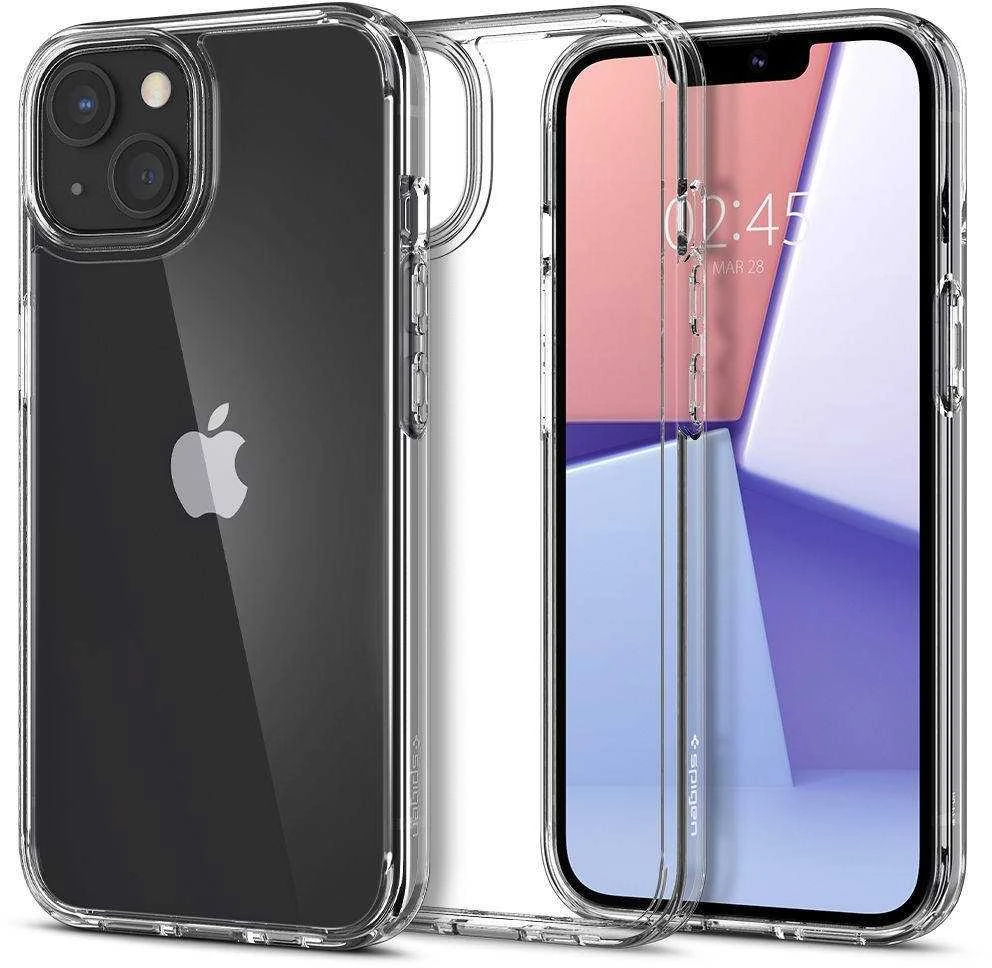 Spigen Ultra Hybrid dėklas skirtas Apple iPhone 15, spalva - Crystal Clear