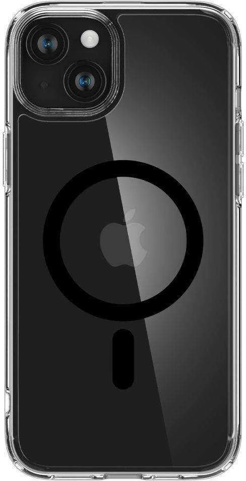 Spigen Ultra Hybrid (MagFit) dėklas skirtas Apple iPhone 15, Juodos spalvos