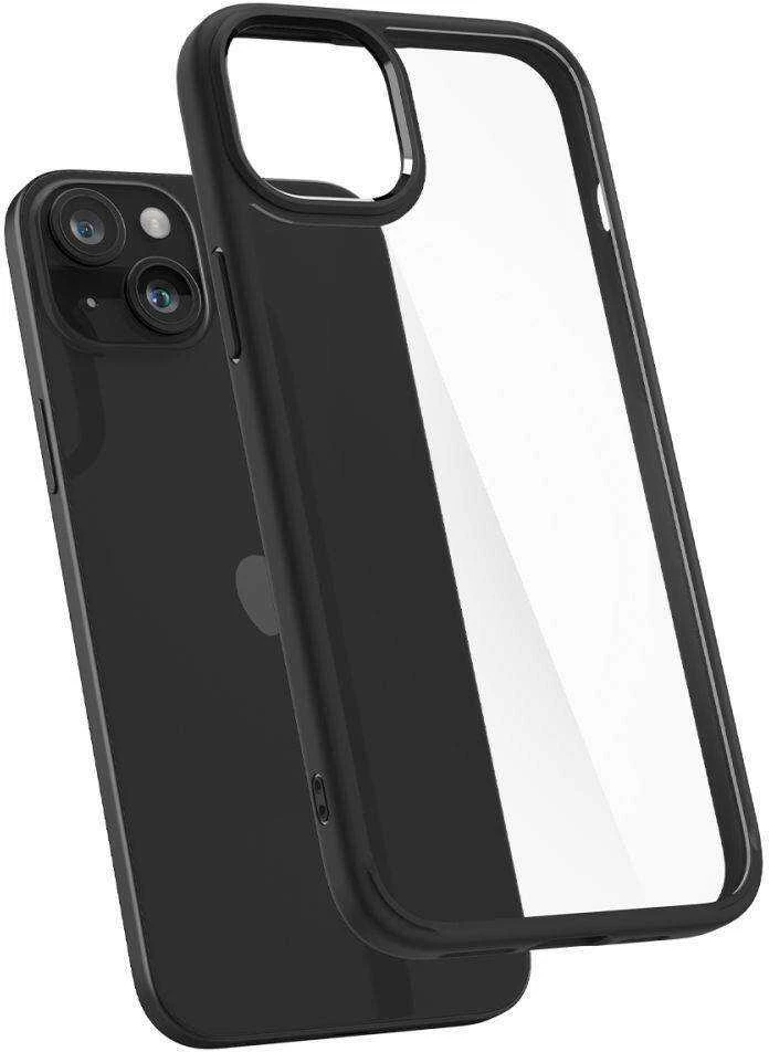 Spigen Ultra Hybrid dėklas skirtas Apple iPhone 15, spalva - Matte Black