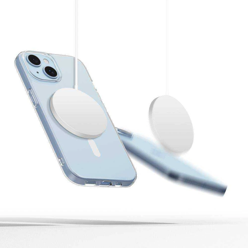Apple iPhone 15 Tech-Protect FlexAir MagSafe Clear dėklas telefonui skaidrus