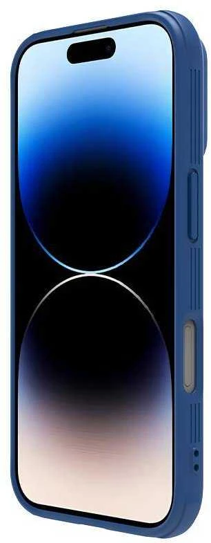 Apple iPhone 16 Plus Nillkin CamShield Pro dėklas telefonui mėlynos spalvos