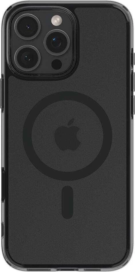Apple iPhone 16 Pro Max Spigen Ultra Hybrid „T” Mag MagSafe Frost dėklas telefonui juodos spalvos