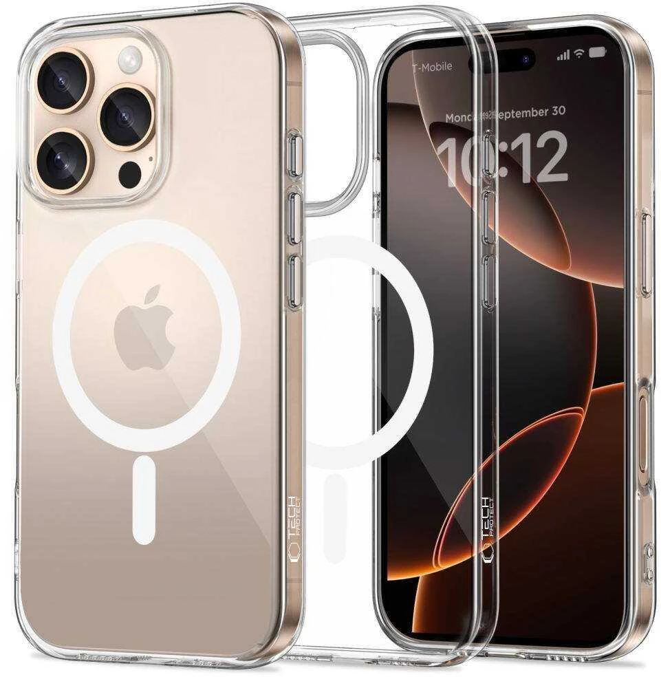 Apple iPhone 16 Pro Max Tech-Protect FlexAir MagSafe dėklas teleofonui skaidrus