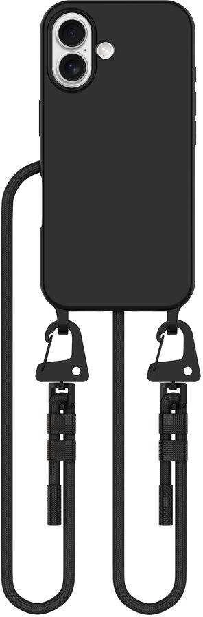 Apple iPhone 16 Tech-Protect Magnecklace MagSafe dėklas telefonui juodos spalvos