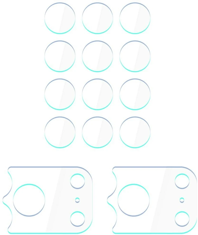 3Mk Apsauginis kameros stiklas iPhone 17 Pro objektyvui