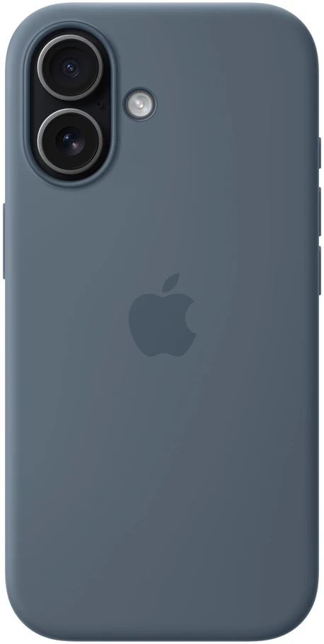 Apple iPhone 17 Silicone Case with MagSafe - Anchor Blue - MGEW4ZM/A
