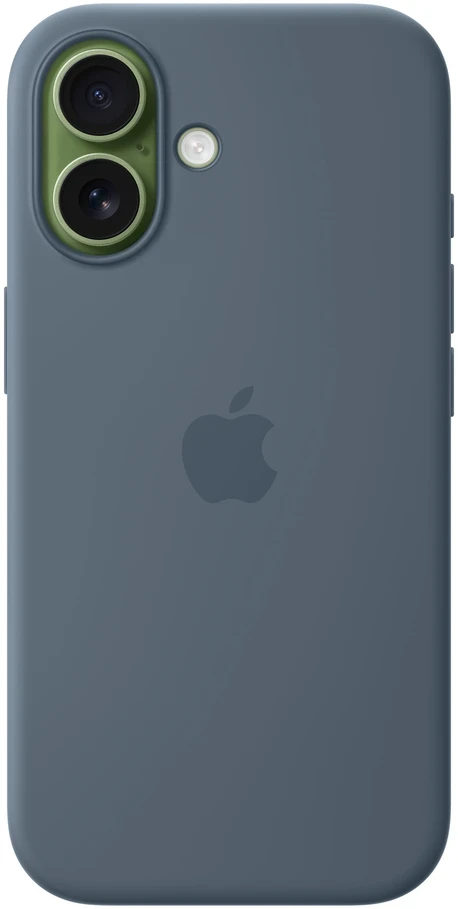 Apple iPhone 17 Silicone Case with MagSafe - Anchor Blue - MGEW4ZM/A