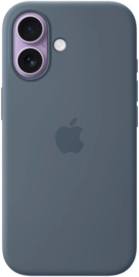 Apple iPhone 17 Silicone Case with MagSafe - Anchor Blue - MGEW4ZM/A
