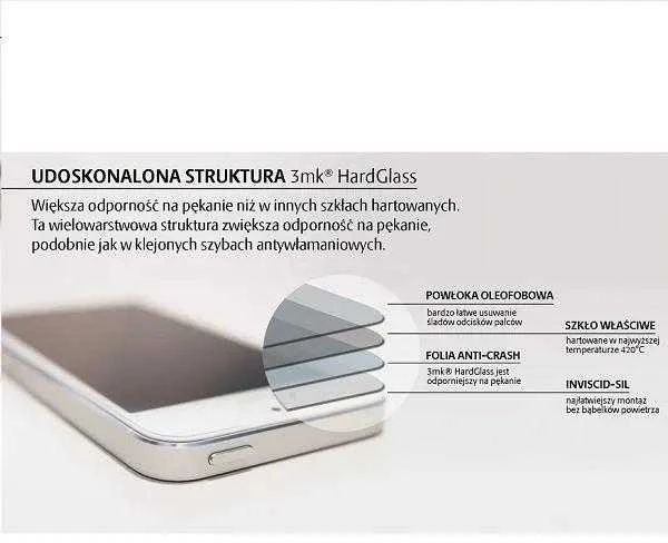 LCD apsauginis stikliukas 3mk Hard Glass Apple iPhone 7/8/SE 2020/SE 2022