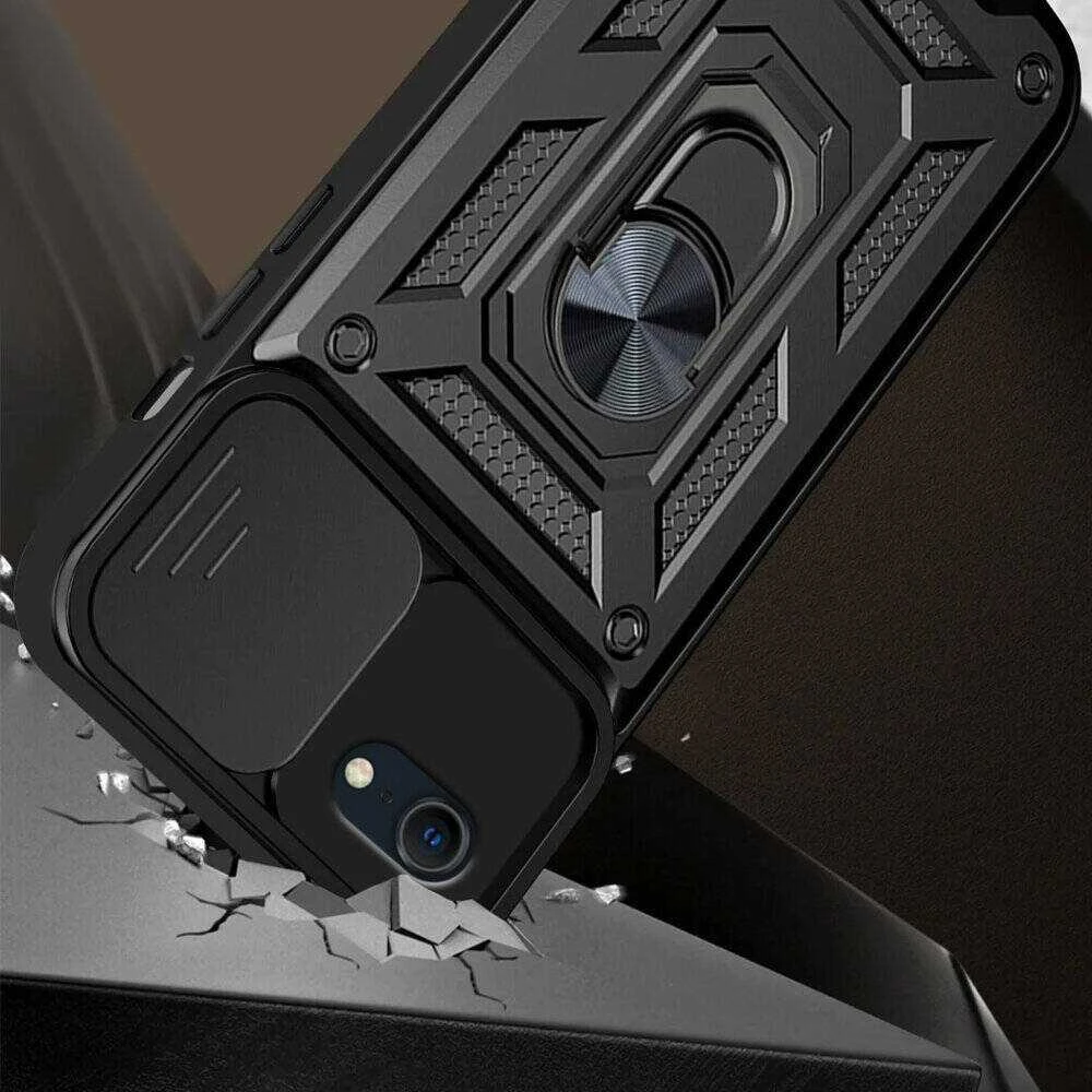 TFO Defender Slide dėklas, skirtas iPhone 7 / 8 / SE 2020 / SE 2022, juodas