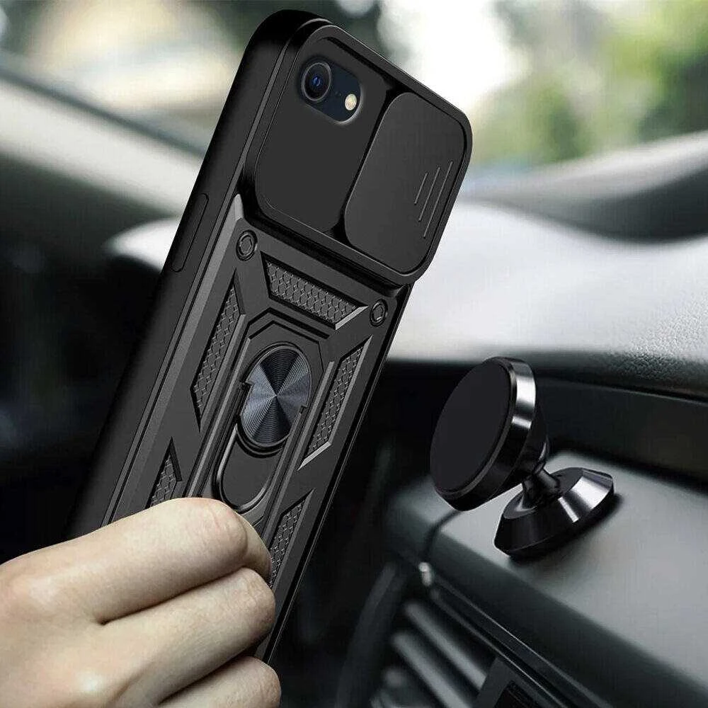 TFO Defender Slide dėklas, skirtas iPhone 7 / 8 / SE 2020 / SE 2022, juodas