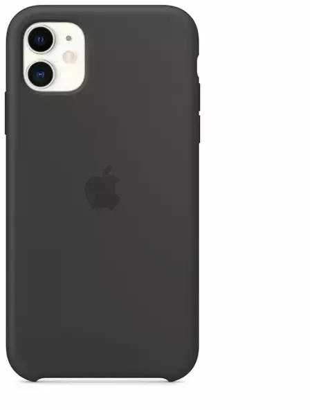 Apple iPhone 11 Silikoninis dėklas - Juodas