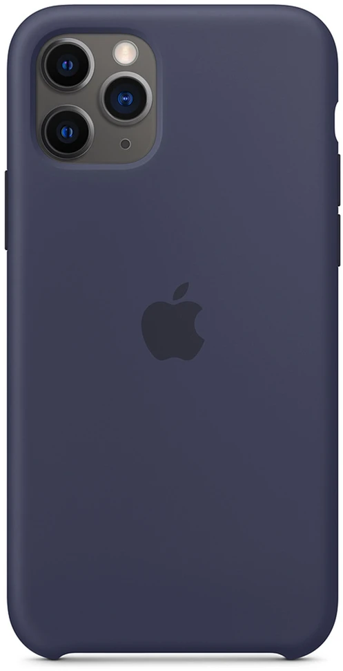 Apple iPhone 11 Pro Silikoninis dėklas - Vidurnakčio mėlynas