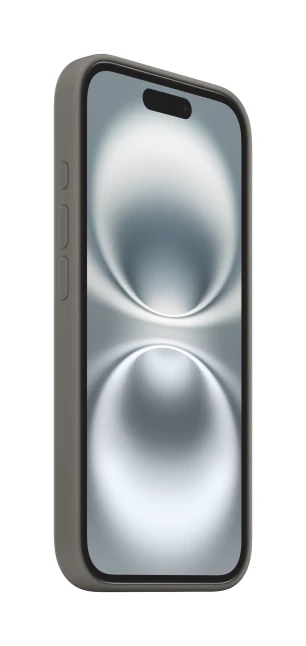 Apple iPhone 16 Silikoninis dėklas with MagSafe - Stone Gray