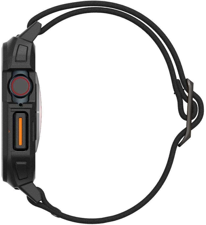 Apple Watch 10 (42mm) Spigen Lite Fit ”Pro” Matte juodas