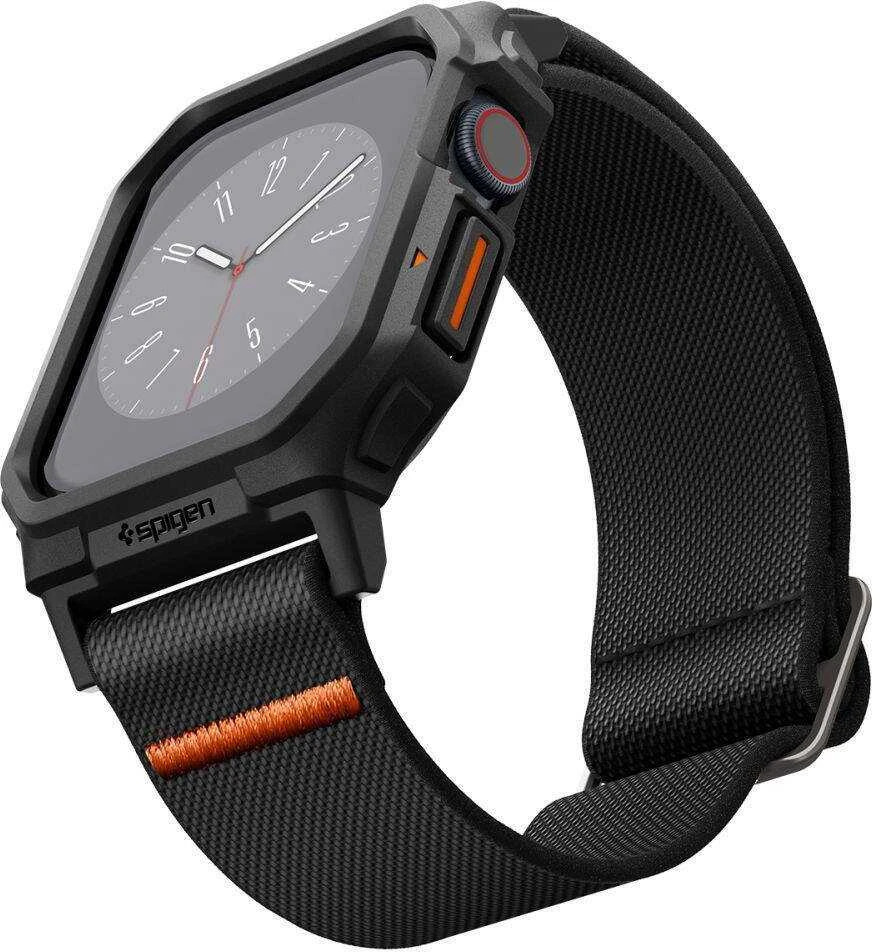 Apple Watch 10 (42mm) Spigen Lite Fit ”Pro” Matte juodas