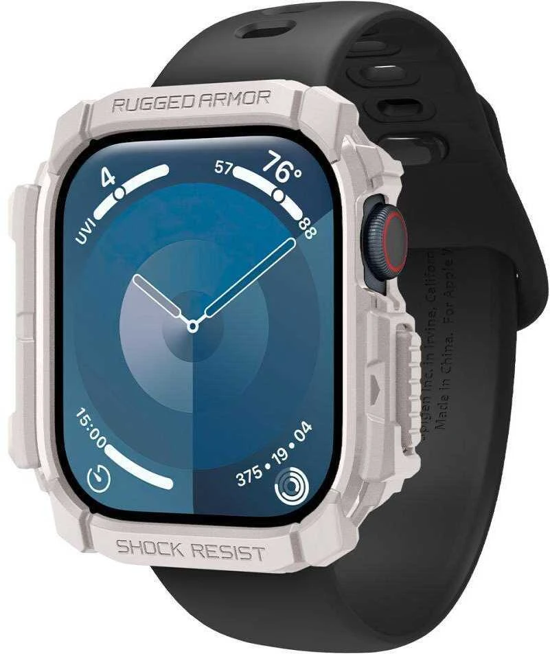 Apple Watch 10 (46mm) Spigen Rugged Armor beige