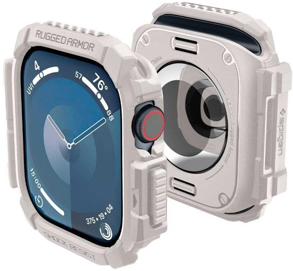 Apple Watch 10 (46mm) Spigen Rugged Armor beige