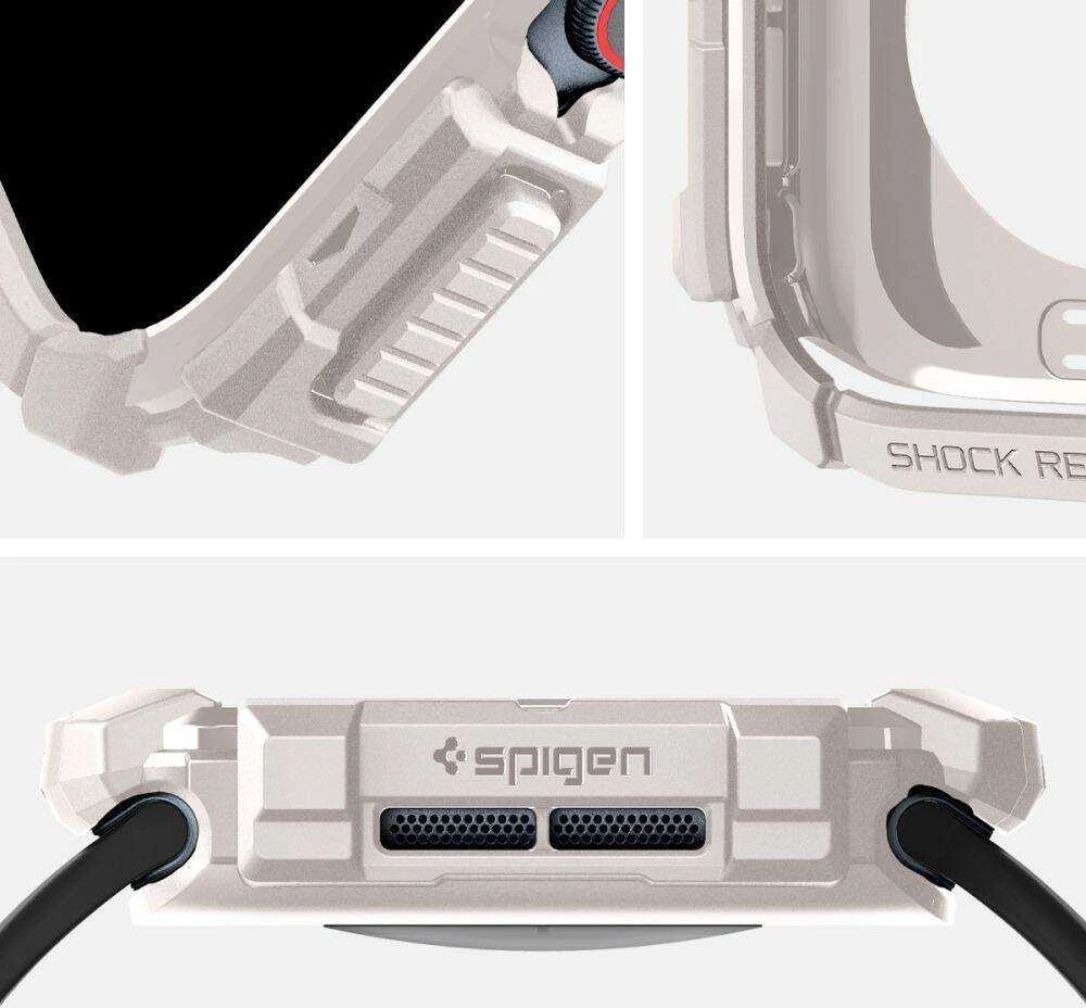 Apple Watch 10 (46mm) Spigen Rugged Armor beige