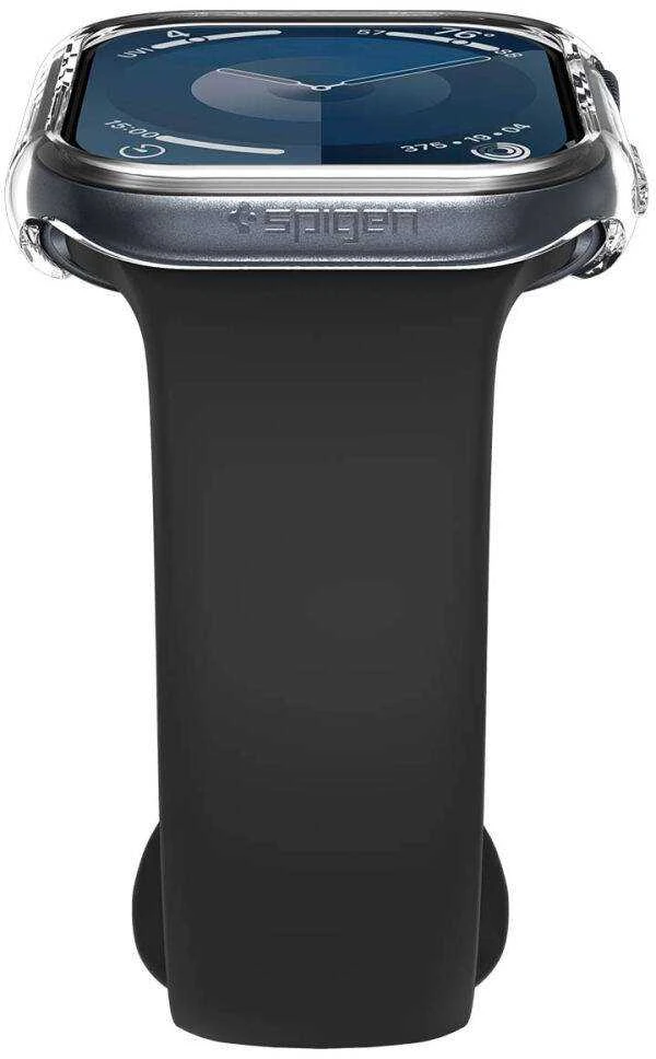 Dėklas „Spigen Thin Fit“, krištolo skaidrumo – „Apple Watch 11/10“ 46 mm