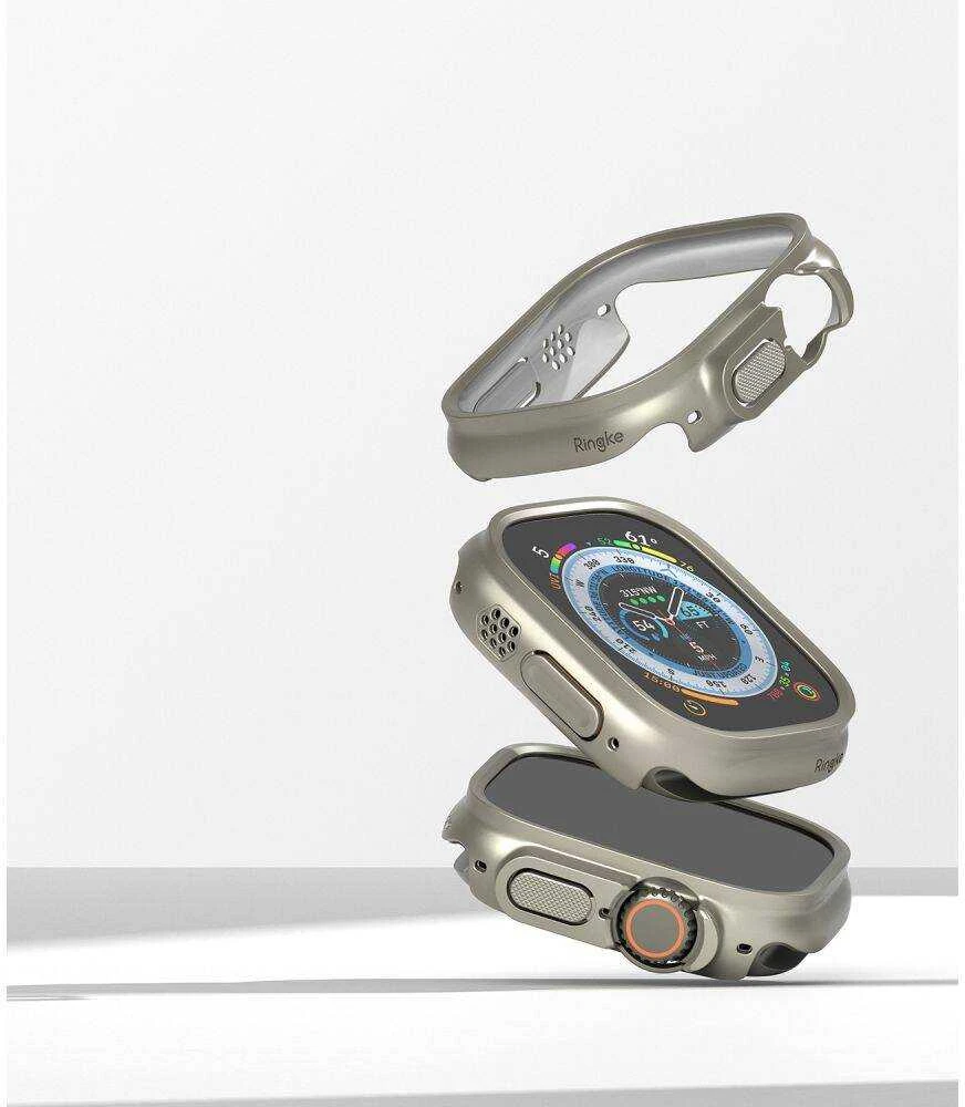 Ringke Išmaniojo laikrodžio Apple ekrano rėmelis, Pilkos spalvos, 49mm