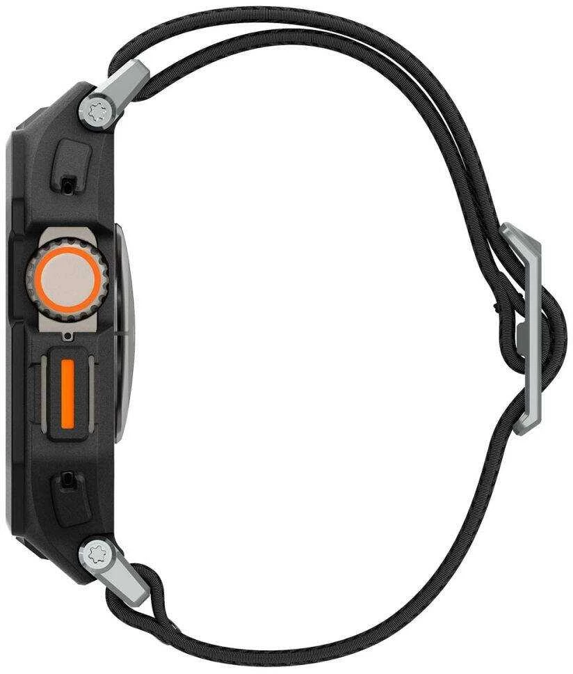 Apple Watch Ultra (49mm) Spigen Lite Fit ”Pro” dėklas laikrodžiui matinės juodos spalvos
