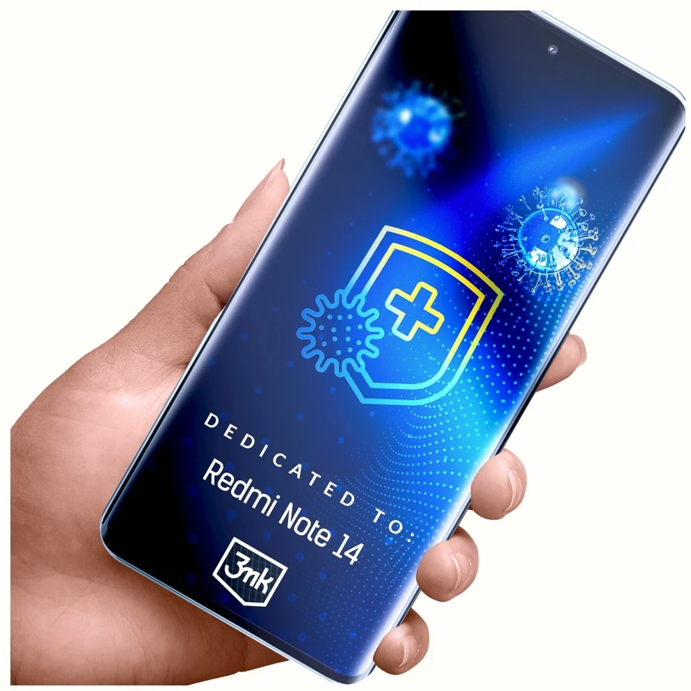 3Mk apsauga „Redmi Note 14 4G“ – 3mk sidabrinė apsauga+