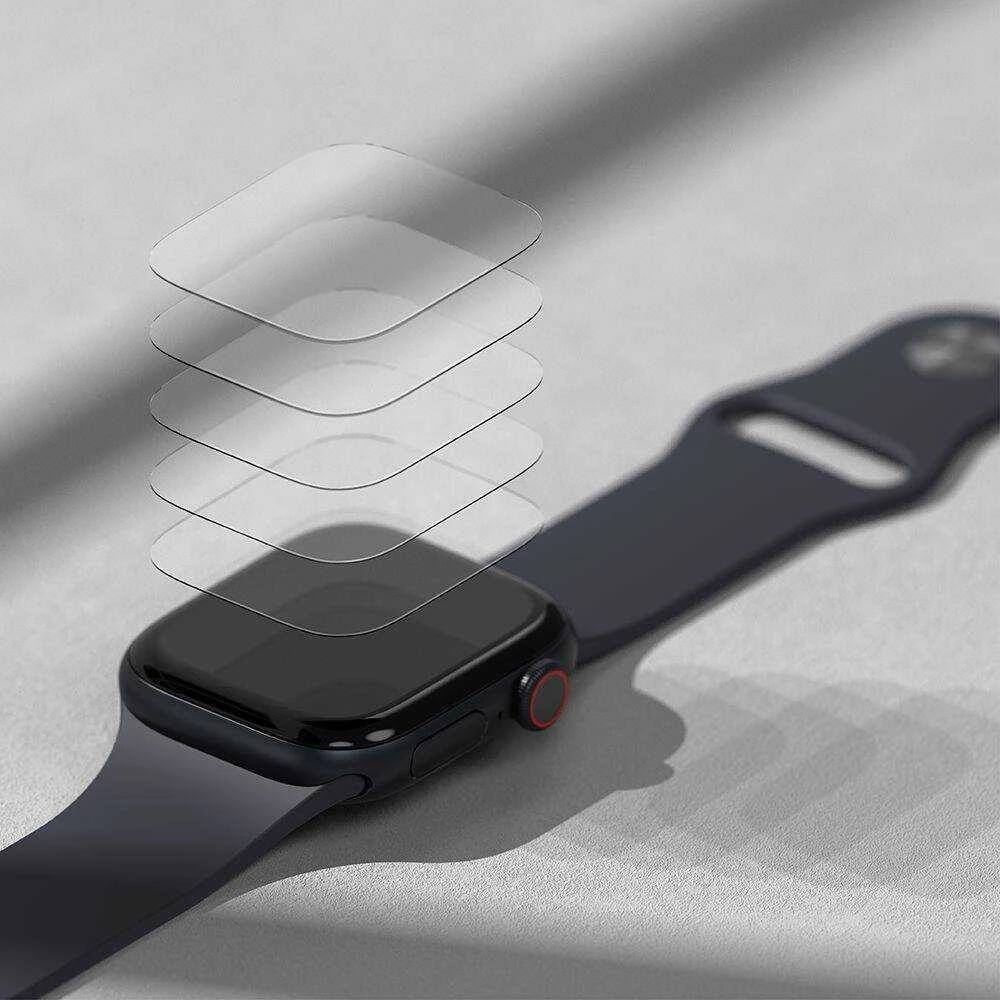 Apsauginė plėvelė Apple Watch 10 (42mm) Ringke Dual Easy 3-pack Clear