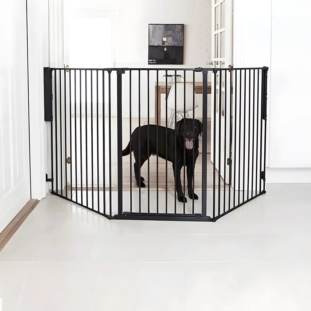 Apsauginė tvorelė, 60 cm, metalinė, juoda, ECOTOYS